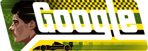 Ayrton Senna, il ricordo nel doodle di Google