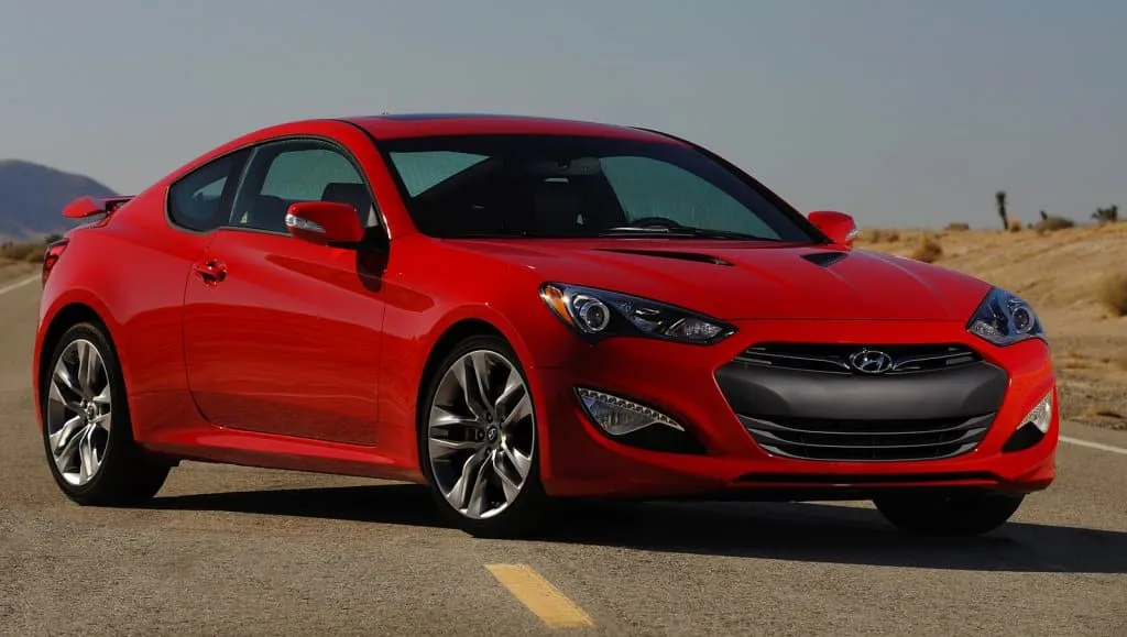 La Hyundai Coupe
