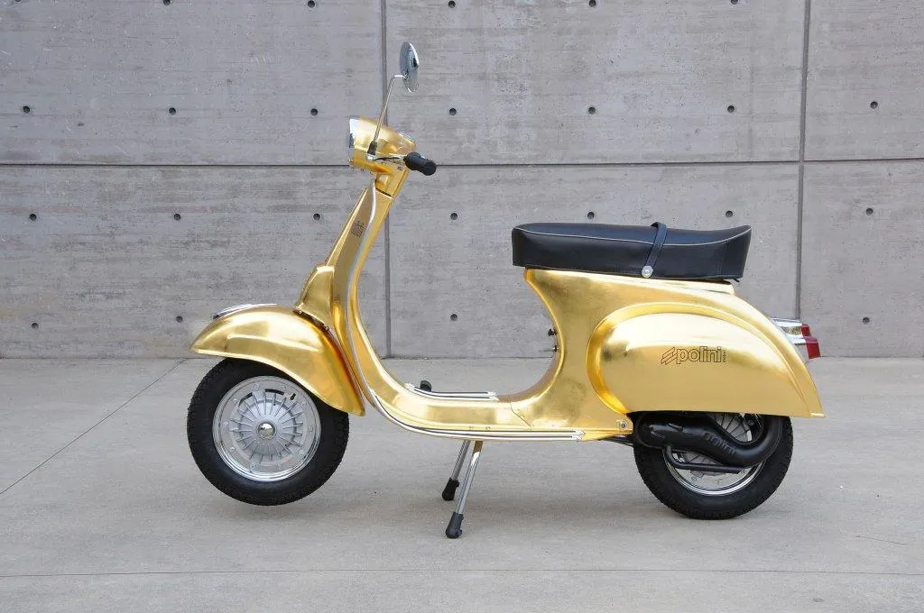 EICMA 2014: la prima Vespa Oro 23 Carati (FOTO)