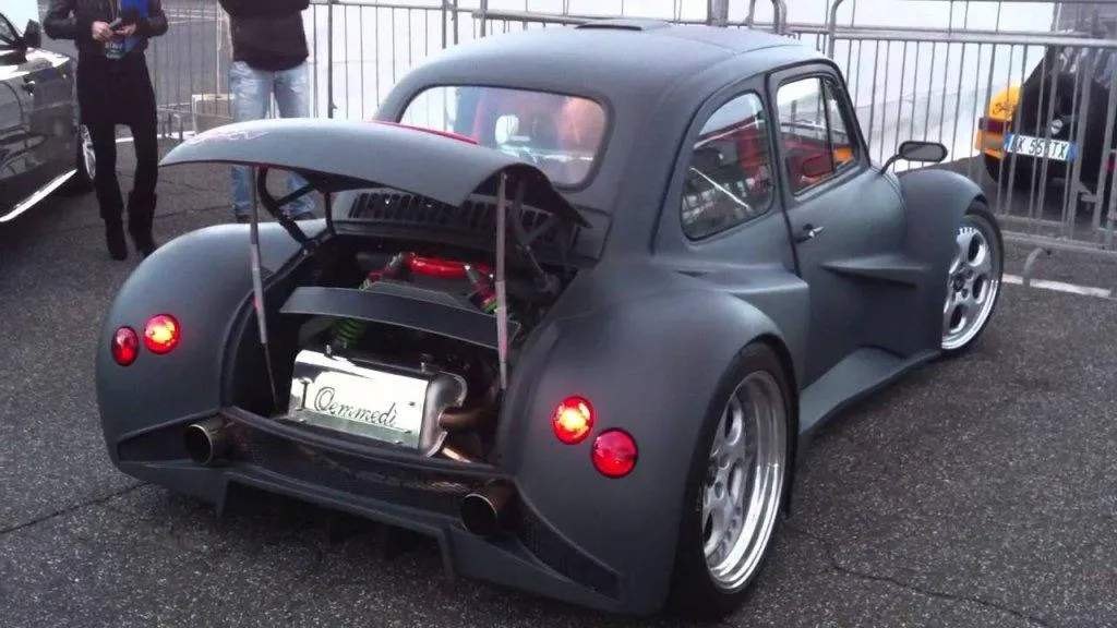 Ecco la storica Fiat 500 Lamborghini V12 ( FOTO E VIDEO)