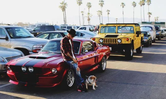Lewis Hamilton e quella Shelby che l'ha fatto innamorare