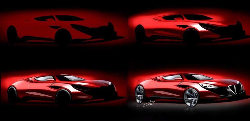 Alfa Romeo: ecco il concept chiamato Red Line (FOTO)