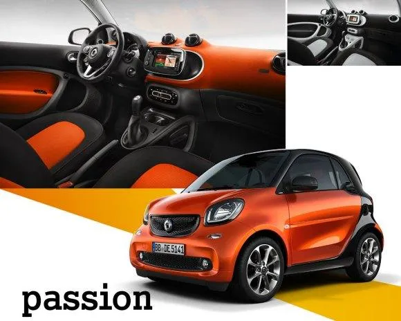 Smart fortwo cambio automatico 2015: il futuro in una citycar (FOTO)