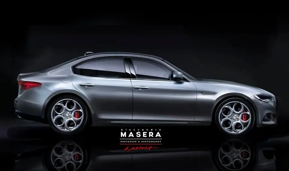Alfa Romeo Giulia: la linea disegnata da Alessandro Masera FOTO: ALESSANDRO MASERA, MOTORLIFE.IT