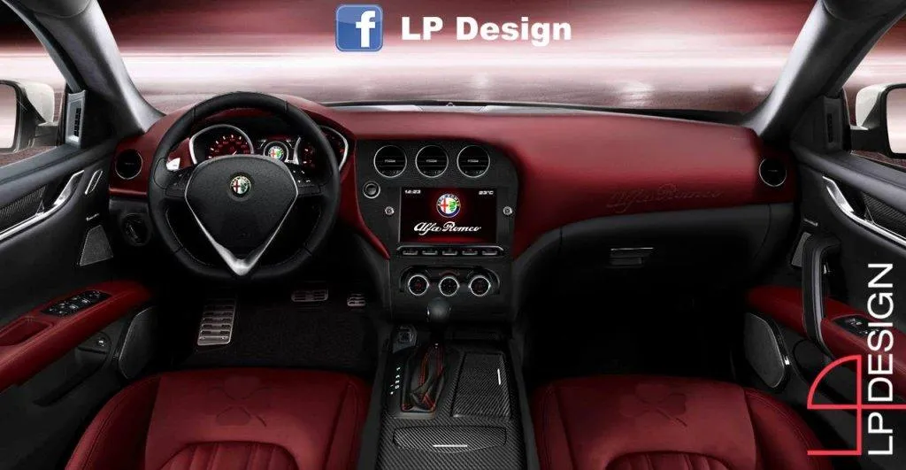 Alfa Romeo Giulia: altre ipotesi per gli interni (FOTO)