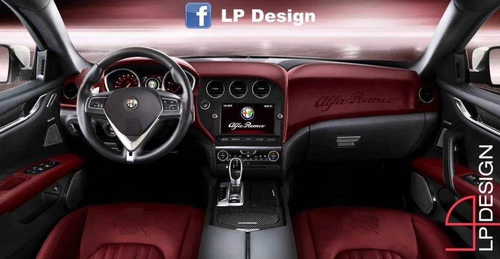 Alfa Romeo Giulia: altre ipotesi per gli interni (FOTO)