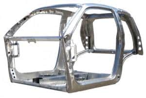 Telaio monoscocca in alluminio