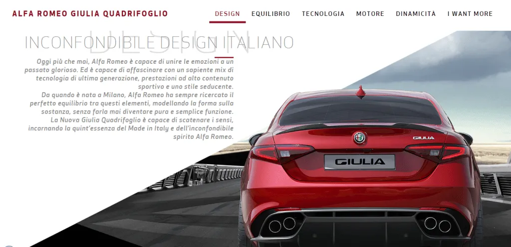 Fonte: www.alfaromeo.it