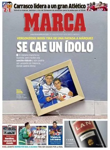 Il titolo perentorio di Marca-gazzetta.it