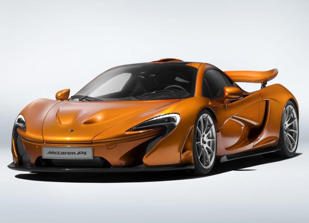 Il colore arancio-perla accompagna l'ultima McLaren P1 Foto: 0-100.it