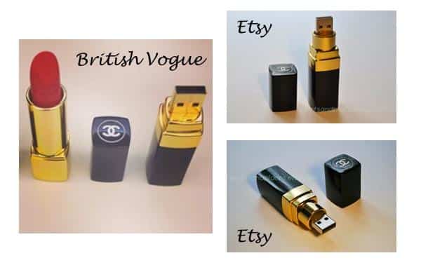 CHANEL-ROSSETTO-USB fonte: Etsy.com