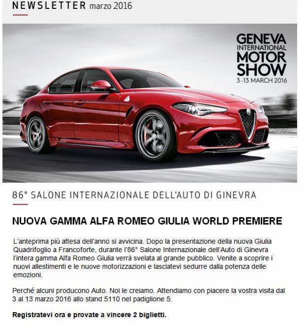 Fonte foto:  pagina Facebook "Alfa Romeo Project 952"