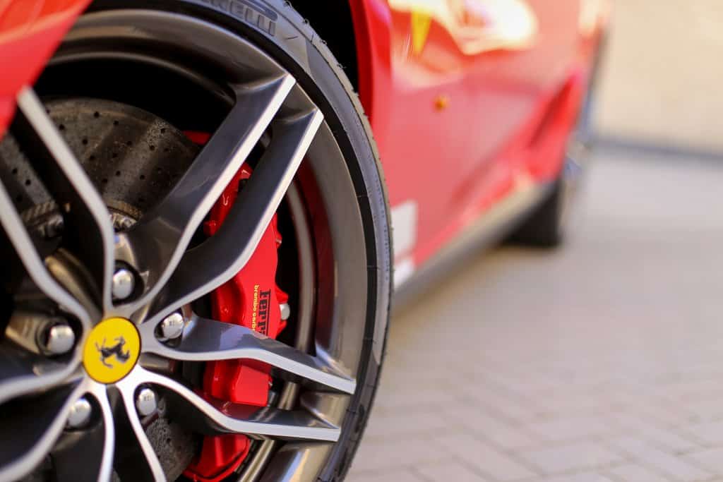 ferrari- particolare foto
